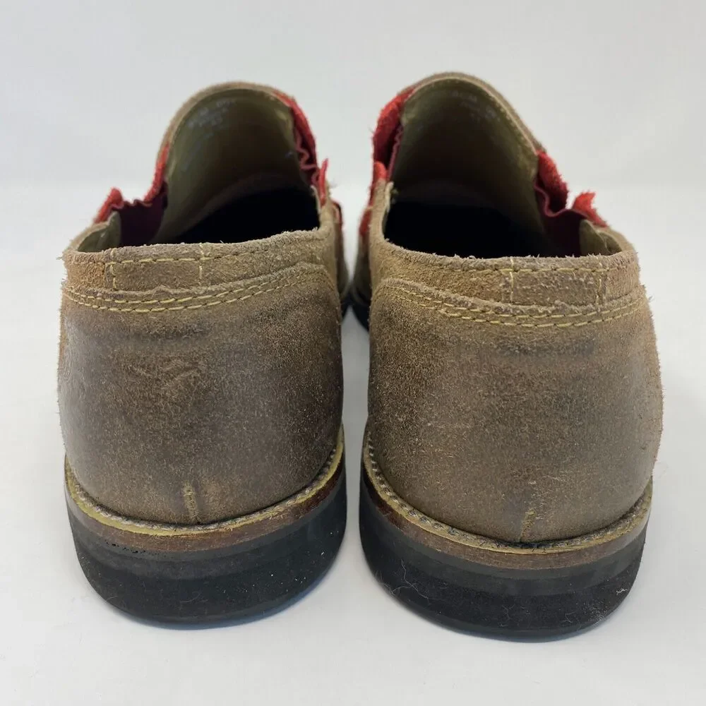 Blackstone Men's SCM001 Slip-On Suede Shoes in Rock Euro Size 43/US Size 10‎